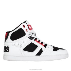 Osiris Shoes 6DR416 unisexo | Osiris NYC 83 CLK blanco/negro/rojo
